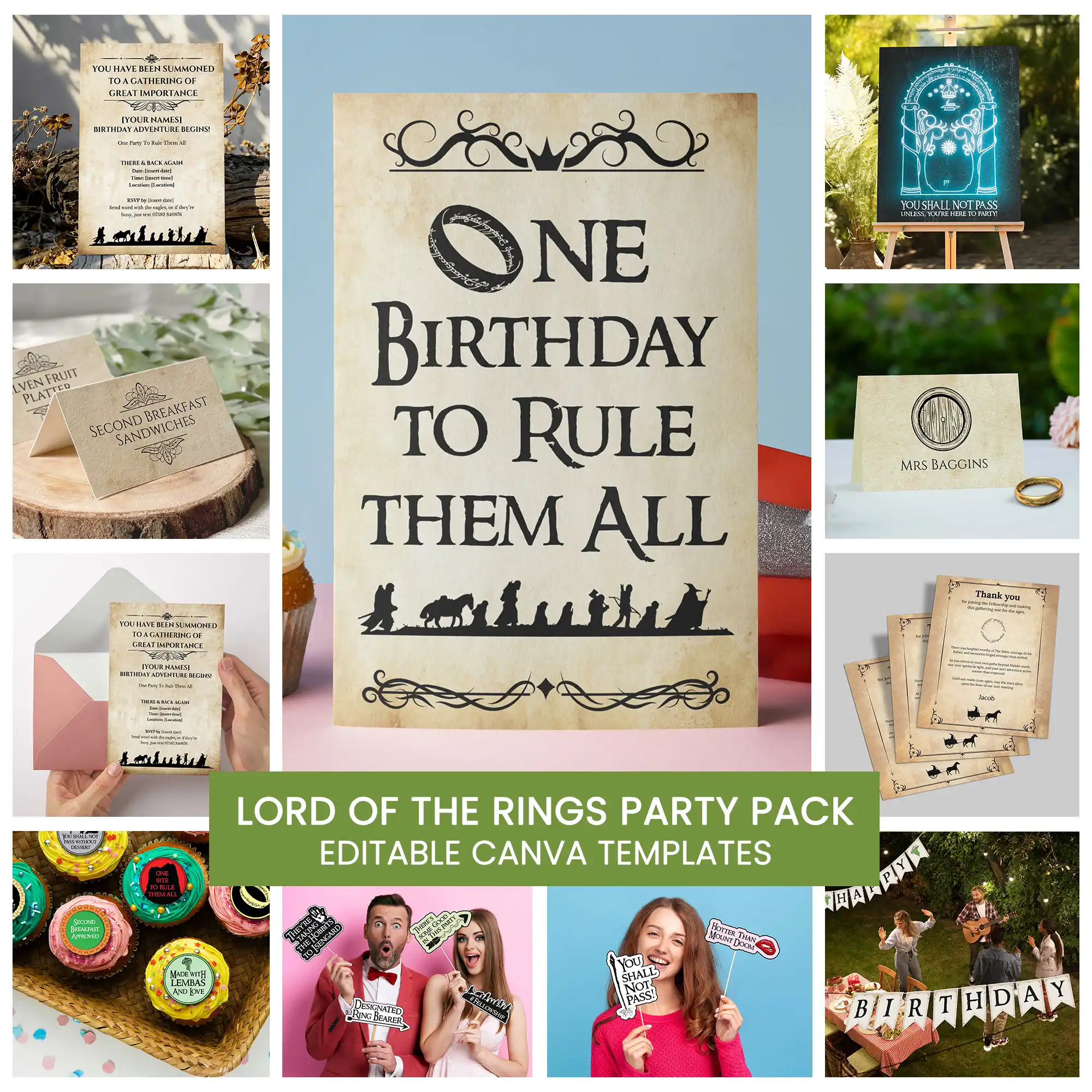 Lord of the rings party bundle