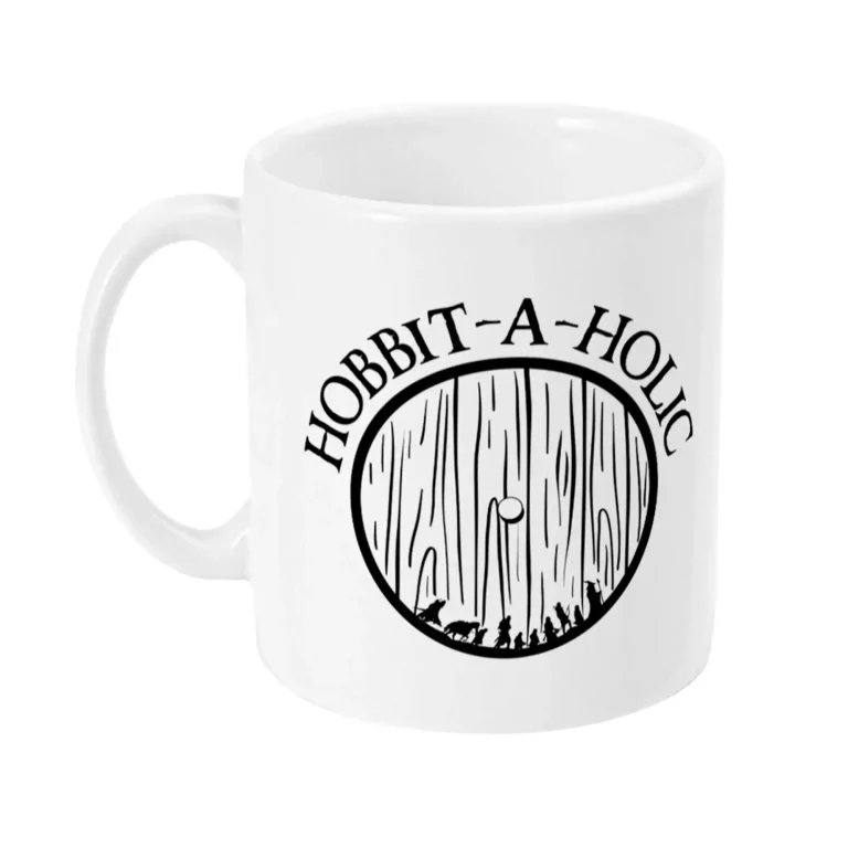 Lord of the Rings Mug; Hobbit-A-Holic - view 2