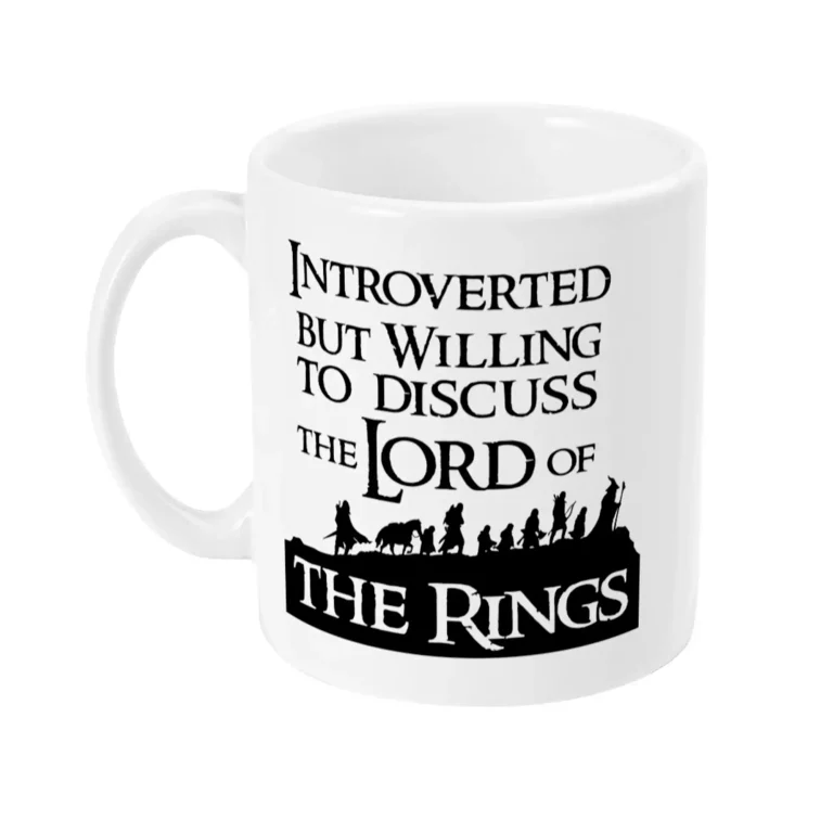 Lord of the Rings Mug; Introverted - view 2