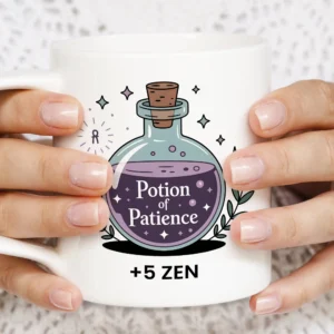 RPG Mug – Potion of Patience - view 2