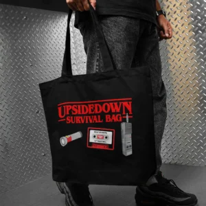 Stranger Things Tote Bag – Upside Down Survival Bag - view 2