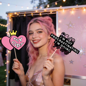 Fan Girl Party Props