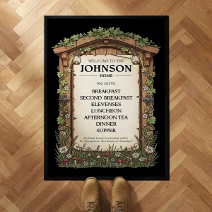 Personalised LOTR Doormat