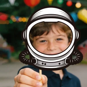 Space Party Photo Booth Props