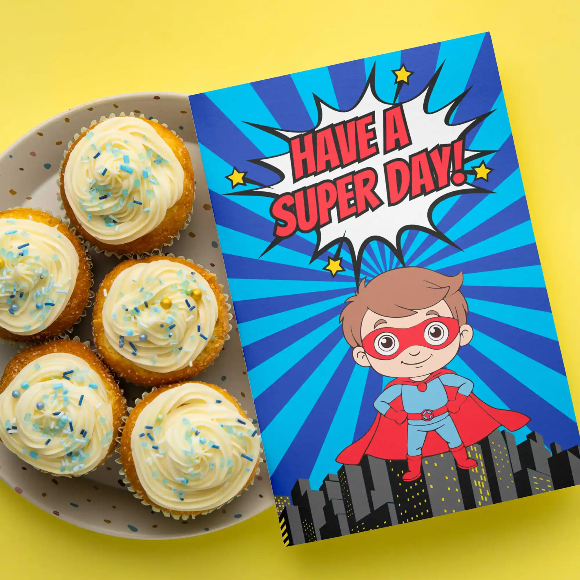 Superhero Birthday Card – photo 4