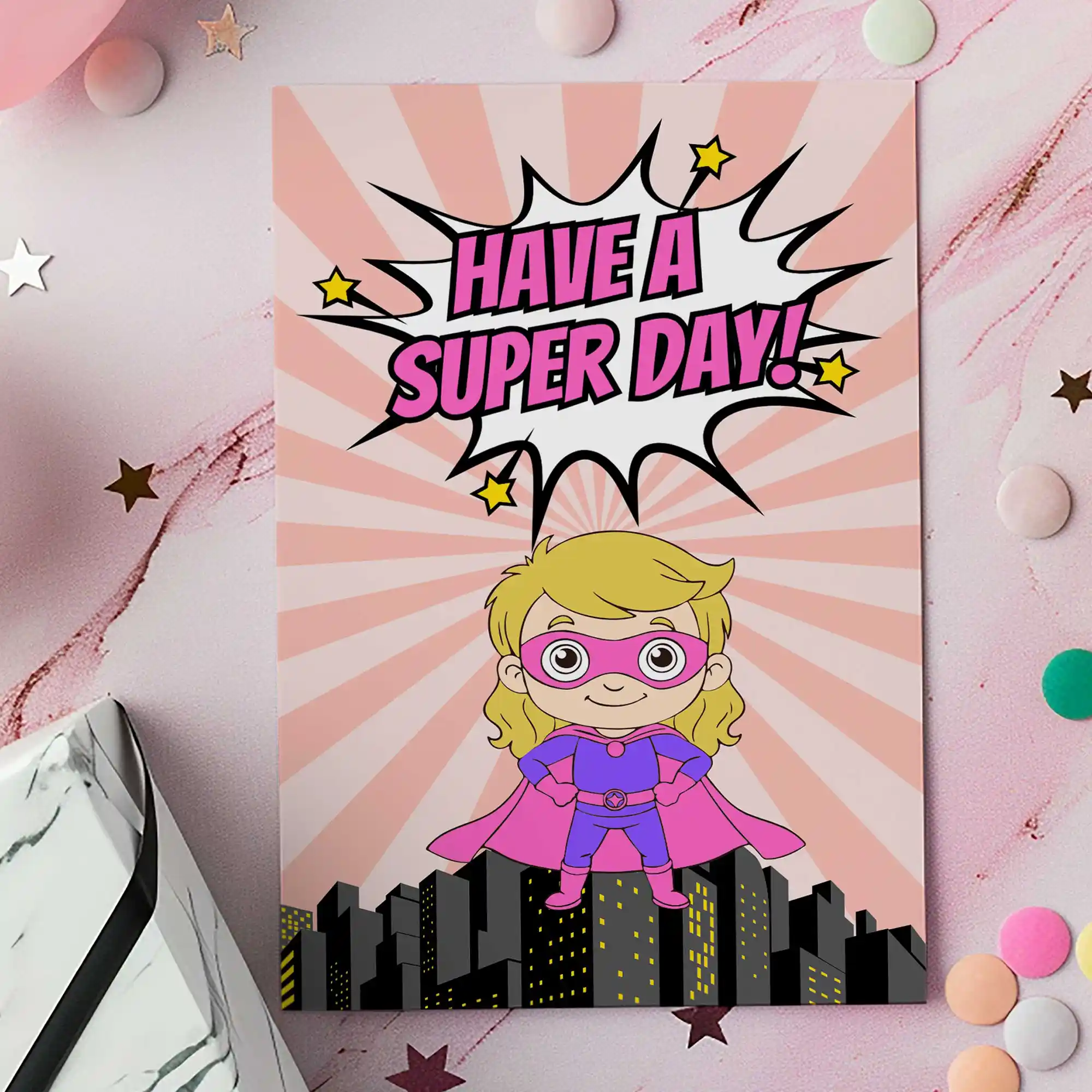 Superhero Birthday Card – photo 7