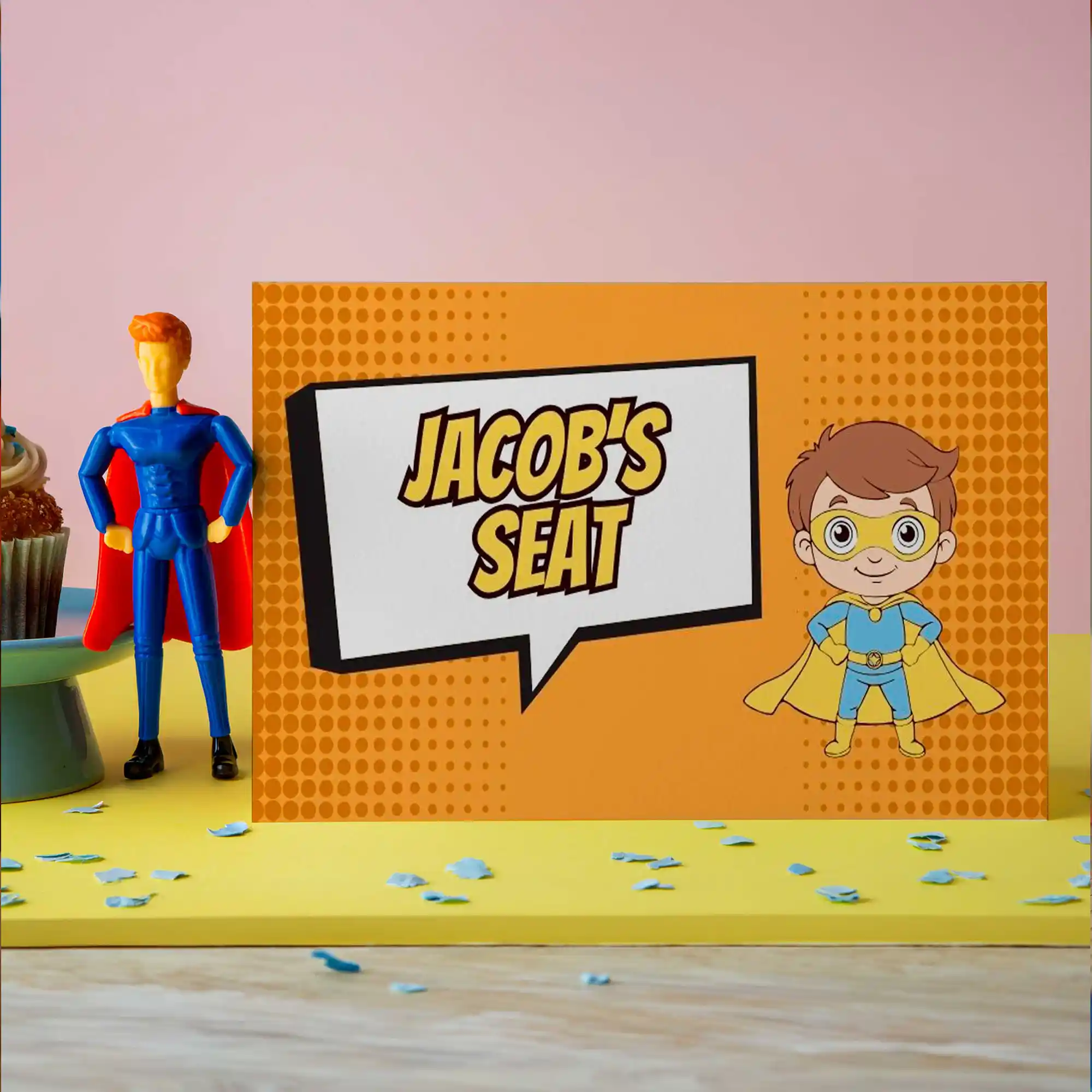 Superhero Place Name Cards - Image 4