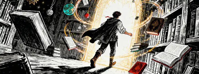 Geek culture - wizard library